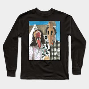 American Gothic Beetlejuice Long Sleeve T-Shirt